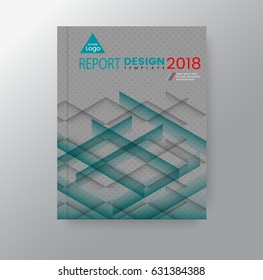 Creative design : Abstract triangle stripe shape shadow background for business annual report book cover brochure flyer poster