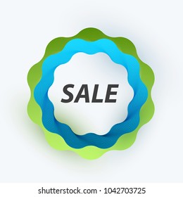 Creative design of abstract vector design elements for graphic template. Creative modern business background.