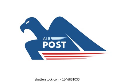 Creative design of air post symbol