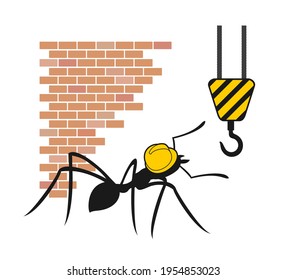 Creative design of ant worker