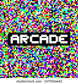 Creative design of arcade symbol