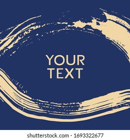 Creative design of artistic ink stains background