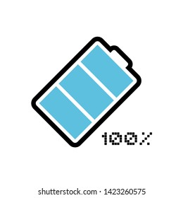 Creative design of battery symbol