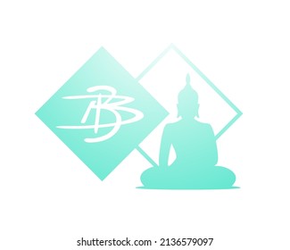 Kreatives Design des Buddha-Symbols
