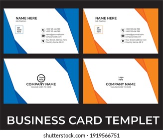 Creative Design Business Card Templete
