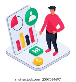 A creative design of business report  