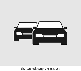 Creative design of car icon