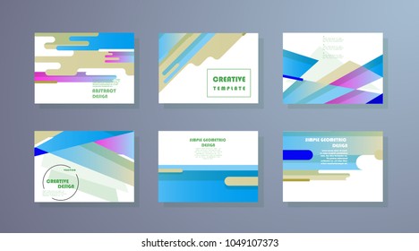 Creative design for cards, banners, brochures, flyers