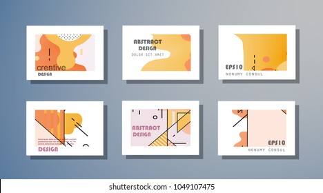 Creative design for cards, banners, brochures, flyers