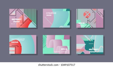 Creative design for cards, banners, brochures, flyers