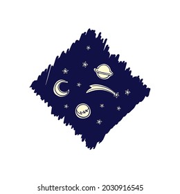 Creative design of cartoon space