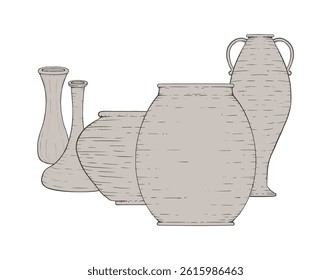 Creative design of clay vessel design