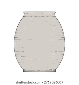 Diseño creativo del diseño del recipiente de la arcilla