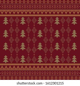 Creative design cloth pattern. Tribal ethnic ornament seamless pattern. Colorful vector illustration. Ethnic motif for textile