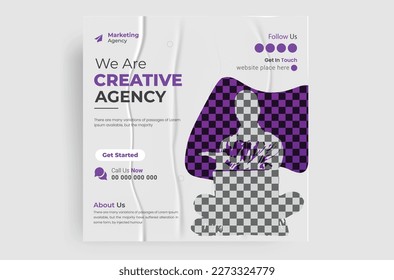 Creative design collection of social media story post templates