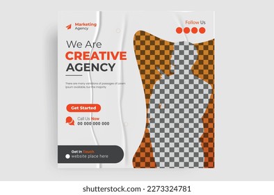 Creative design collection of social media story post templates