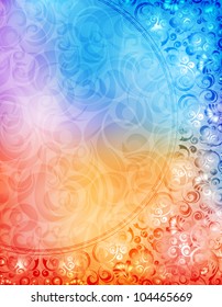 Creative design colorful banner. eps10 layered vector