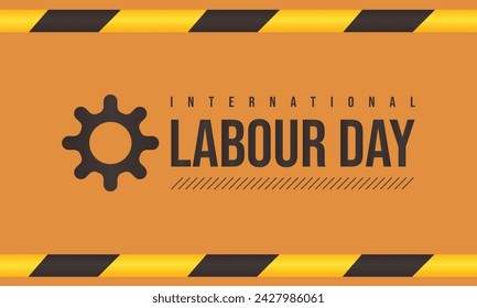 Creative design concept for Happy International Labour Day