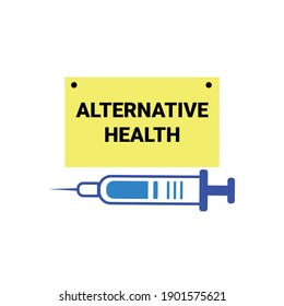 Creative design for Coronavirus vaccine vector background.Time to vaccinate.Treatment for covid-19. Vector illustration.