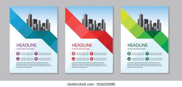 creative design cover book. brochure business template. annual report for company