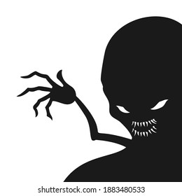 Creative design of dark monster