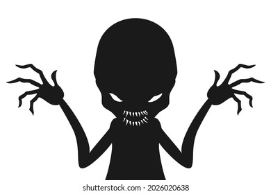 Creative design of dark monster