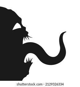Creative design of dark monster