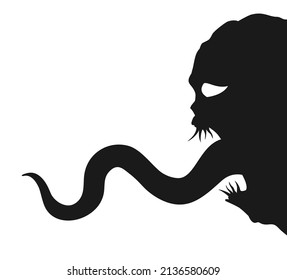Creative design of dark monster