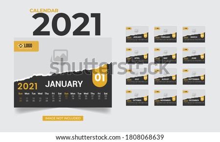 Creative Design Desk Calander 2021