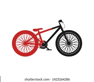 Creative design of dirt jump bicycle
