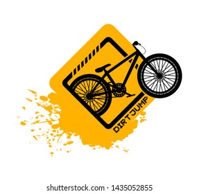 Creative design of dirt jump bicycle