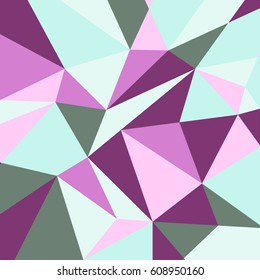 Creative design element. Abstract polygonal background.