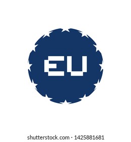 Creative design of Europe icon