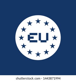 Creative design of Europe icon