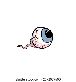 Creative design of eye illustration