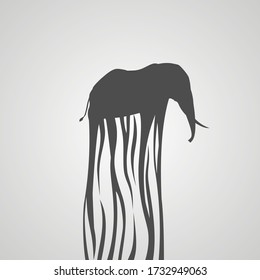 Creative design of fantasy elephant