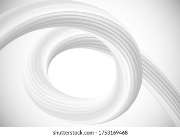 Creative design with fluid colorful shapes. Trendy color gradients. Strip design. Fluid shapes composition. Futuristic design.