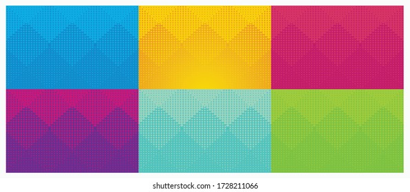 Creative design of a flyer, banner, or brochure. Color bright background