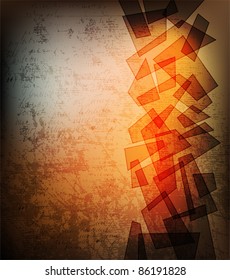 Creative design grungy background. Eps10 vector