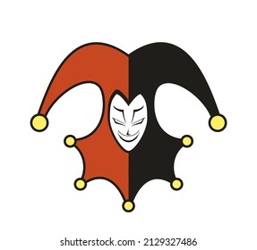 Creative design of harlequin symbol