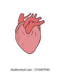 Creative design of heart draw