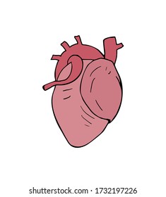 Creative design of heart draw