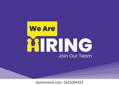 Creative design for hiring vacancy, We are hiring join to the team announcement. Hiring recruitment open vacancy design. we are hiring creative post.