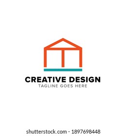 Creative Design House Company Logo Design Vector great for any purposes