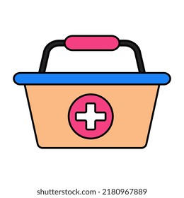 Un icono de diseño creativo para añadir a la cesta