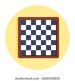 Creative design icon of chessboard
