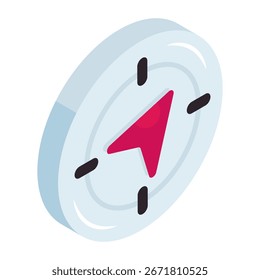 Creative design icon of cursor arrow