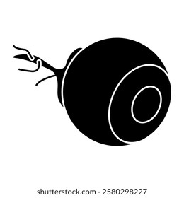 A creative design icon of eyeball