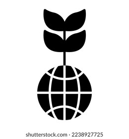 Icono de diseño creativo de la licencia global 