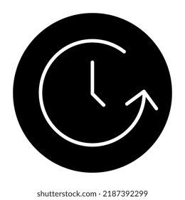  Creative design icon of history backup